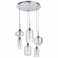 дизайнерская подвесная люстра spot light larissa 1890628 хром в Липецке