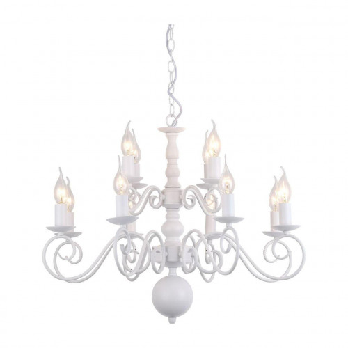 подвесная люстра arte lamp a1129lm-12wh в Липецке
