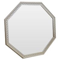 зеркало серебряное восьмиугольное большое silver light в Липецке