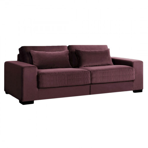 диван lotos violet раскладной прямой бордовый в Липецке