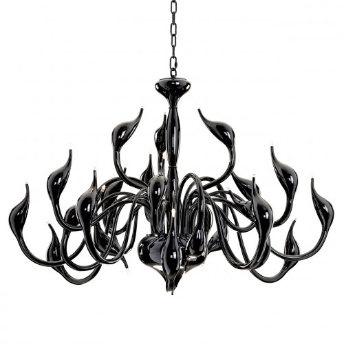 подвесная люстра lightstar cigno collo bk 751247 в Липецке
