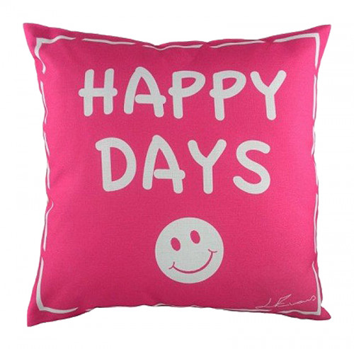 подушка с надписью happy days в Липецке