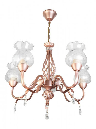 подвесная люстра toplight kelli tl5680d-05pg в Липецке