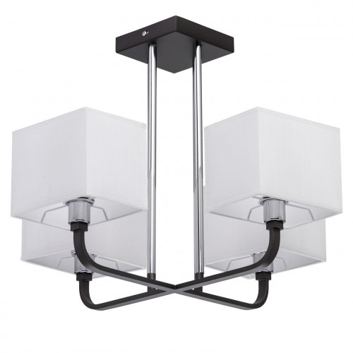 потолочная люстра mw-light прато 5 101011904 белая в Липецке
