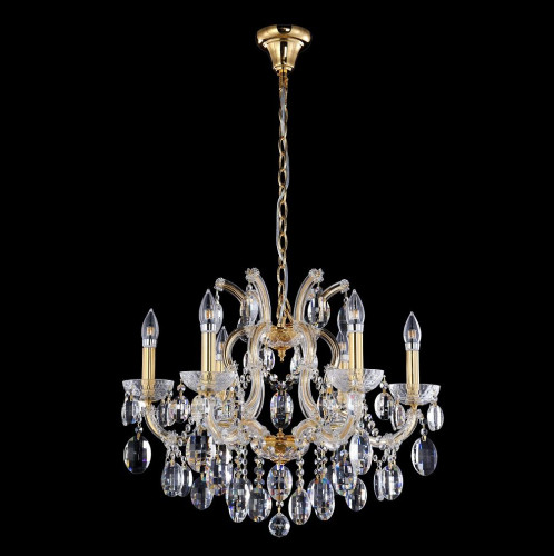 подвесная люстра crystal lux hollywood sp6 gold в Липецке