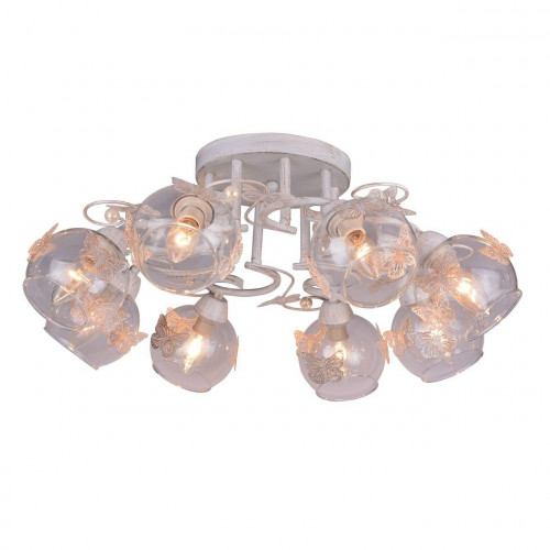 потолочная люстра arte lamp alessandra a5004pl-8wg в Липецке